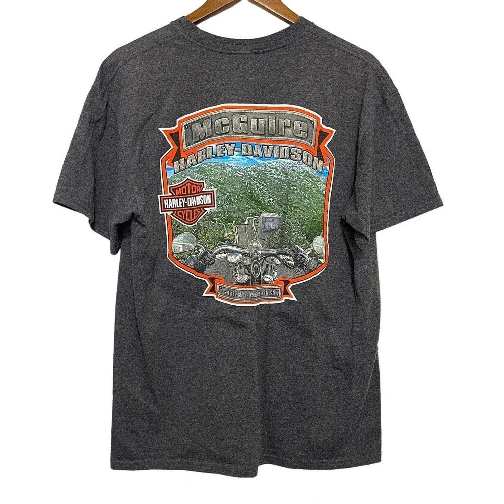 Harley-Davidson McGuire Contra Costa County‎ Shirt Size Large Motorcycle